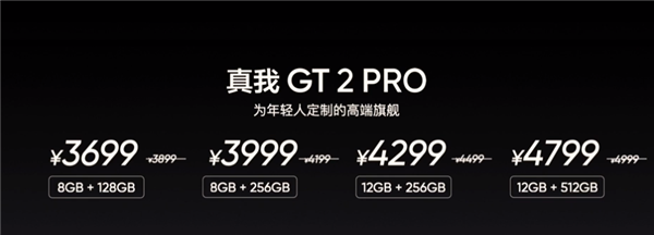一图看懂真我GT2与GT2 Pro:差价1200元、五大不同