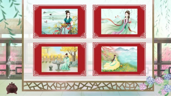 公主古装少女涂色最新版