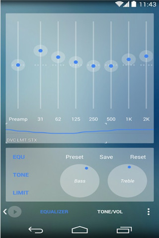 Poweramp透明主题