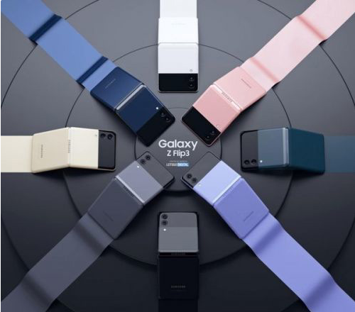 三星 Galaxy Z Flip 3翻盖设计是什么样子