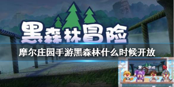 摩尔庄园手游黑森林怎么进入