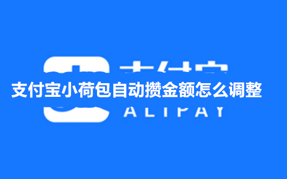 支付宝小荷包自动攒金额怎么调整