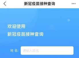 怎么查新冠疫苗接种时间