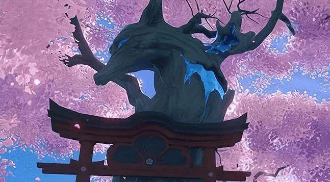 原神神樱树怎么开