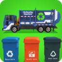 垃圾车倾倒司机：取货和回收app