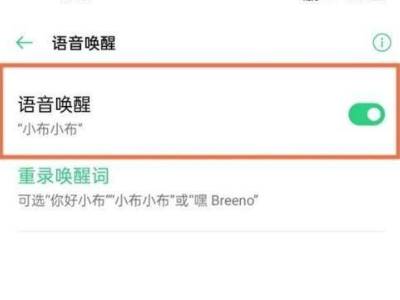 小布语音助手怎么使用 小布语音助手使用方法介绍