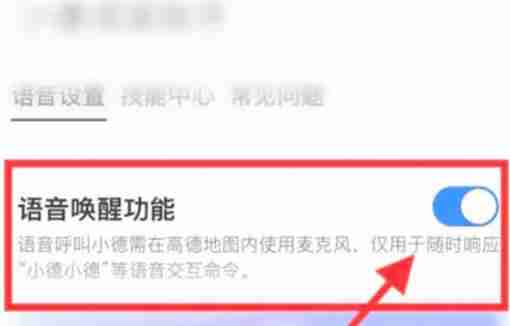 高德地图怎么开启语音唤醒功能 高德地图开启语音唤醒功能方法