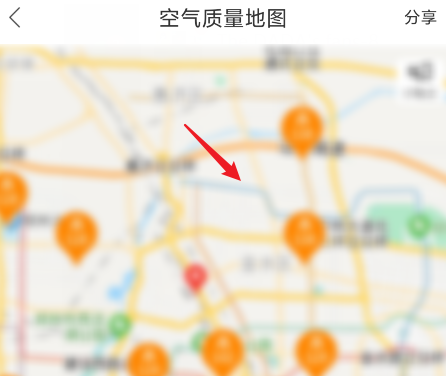 百度地图如何查看空气质量地图 百度地图查看空气质量地图操作方法