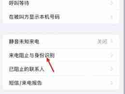 苹果手机在哪里设置电话拦截-苹果手机电话拦截设置教程