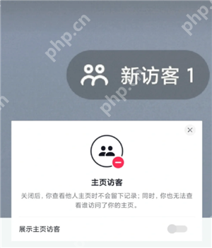 抖音访客一开一关有记录吗 抖音访客显示1点开却没有怎么回事