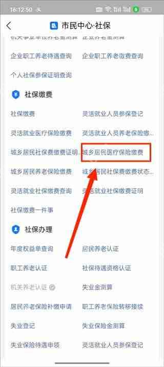 支付宝医保缴费教程