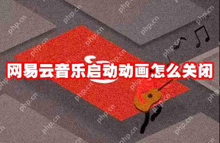 网易云音乐启动动画怎么关闭