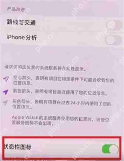 iOS15怎么取消左上角蓝色箭头