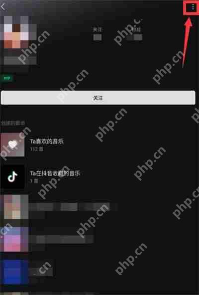 汽水音乐怎么拉黑账户
