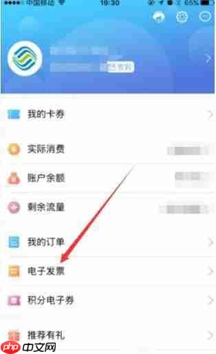 中国移动网上营业厅怎么开票 中国移动网上营业厅开票方法