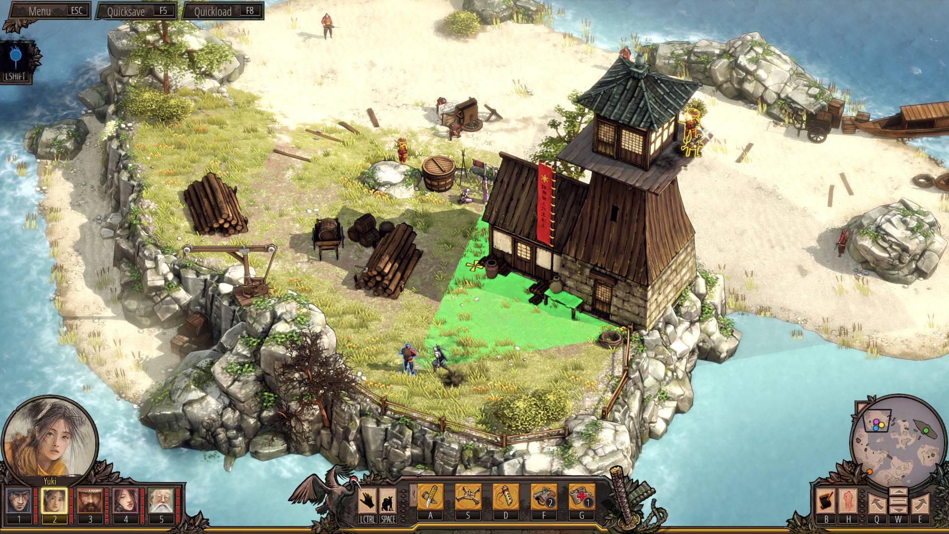 影子战术将军之刃：爱子的选择ShadowTactics:BladesoftheShogun最新版