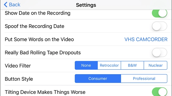 VHSCamcorder安卓版