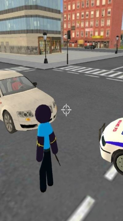 火柴人绳索英雄黑豹警官手机版