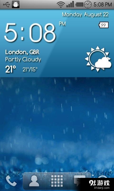 数字时钟和天气